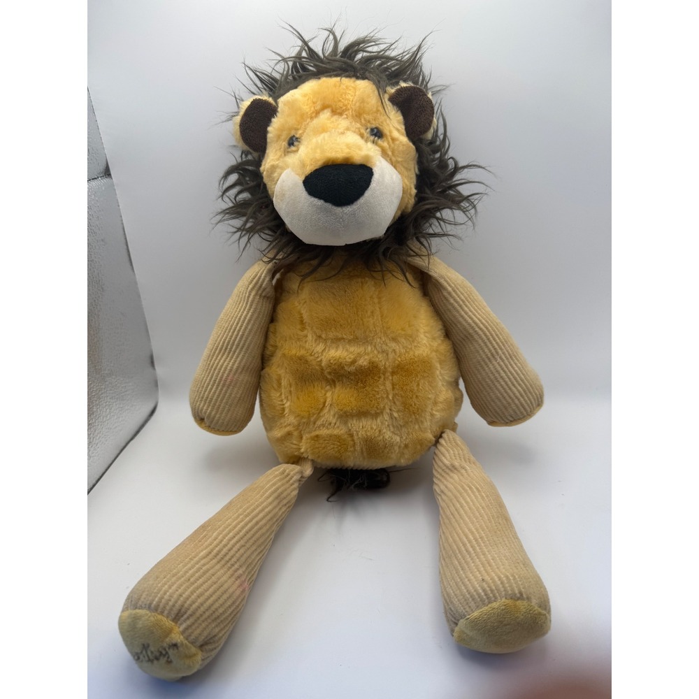 Scentsy‎ Buddy Lenny the Lion Plush Stuffed Animal Yellow Corduroy Safari Toy